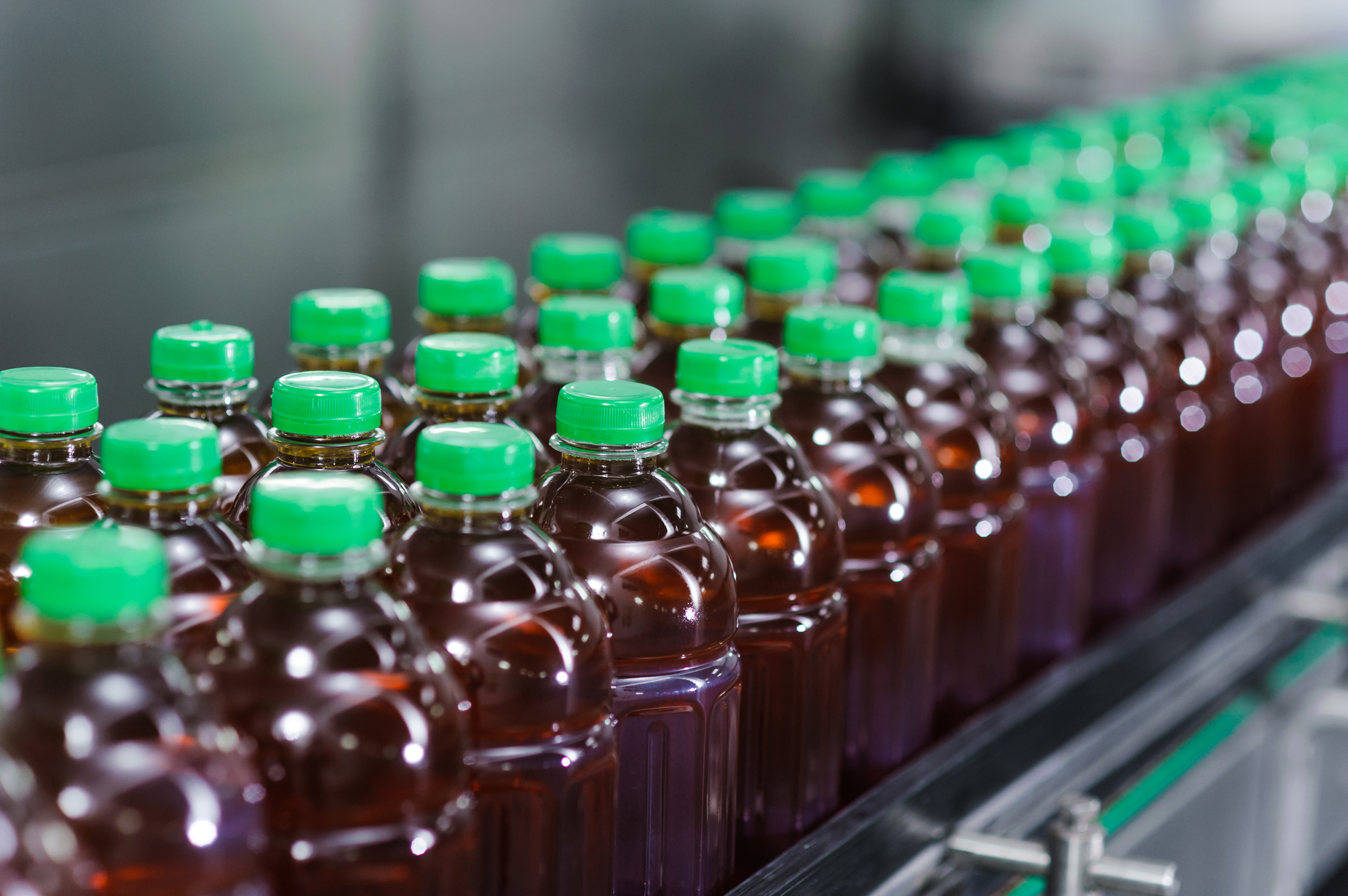 Complete bottling line supplied to a major beverage producer 